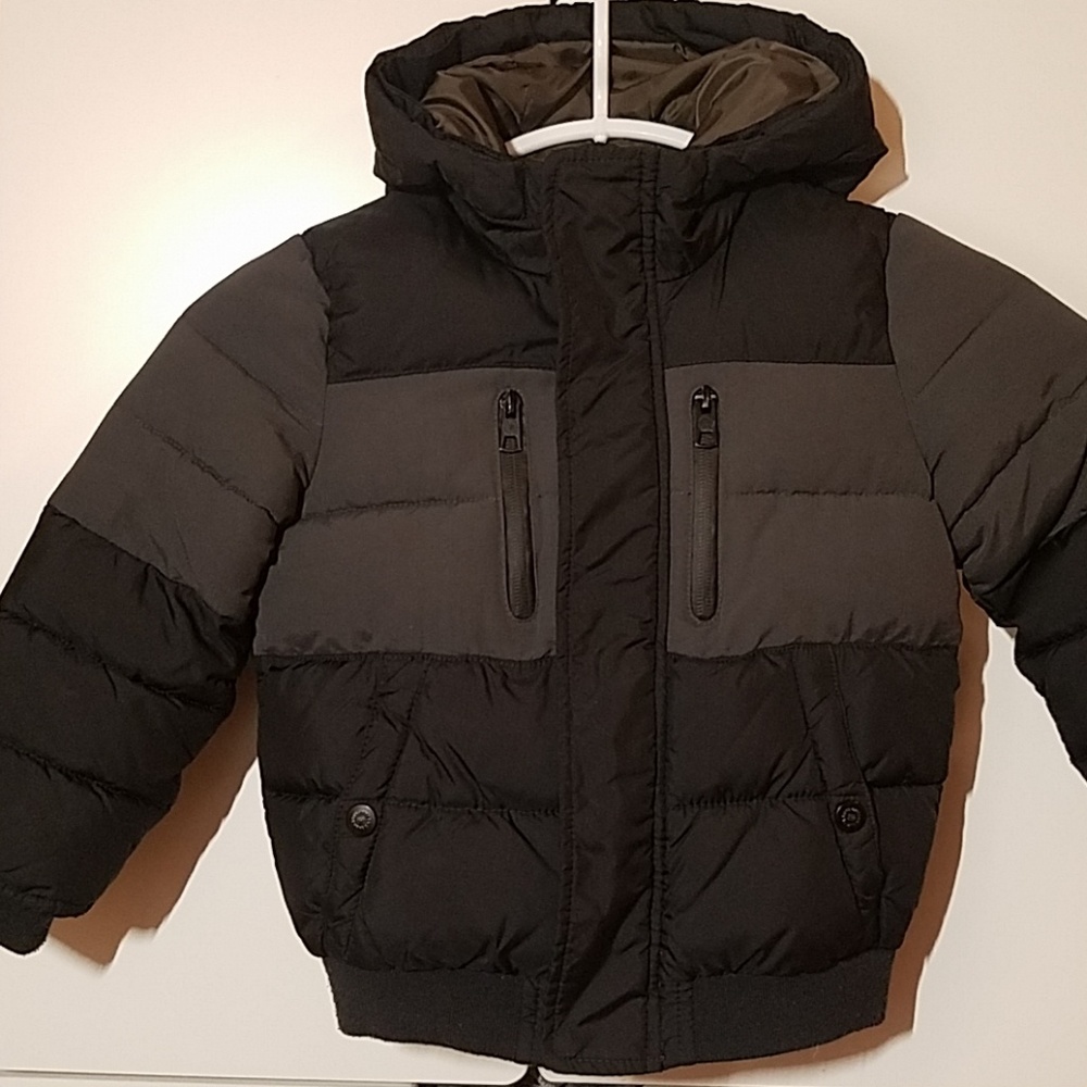 Zara boy soze 5 110 gray/ charcoal coat jacket